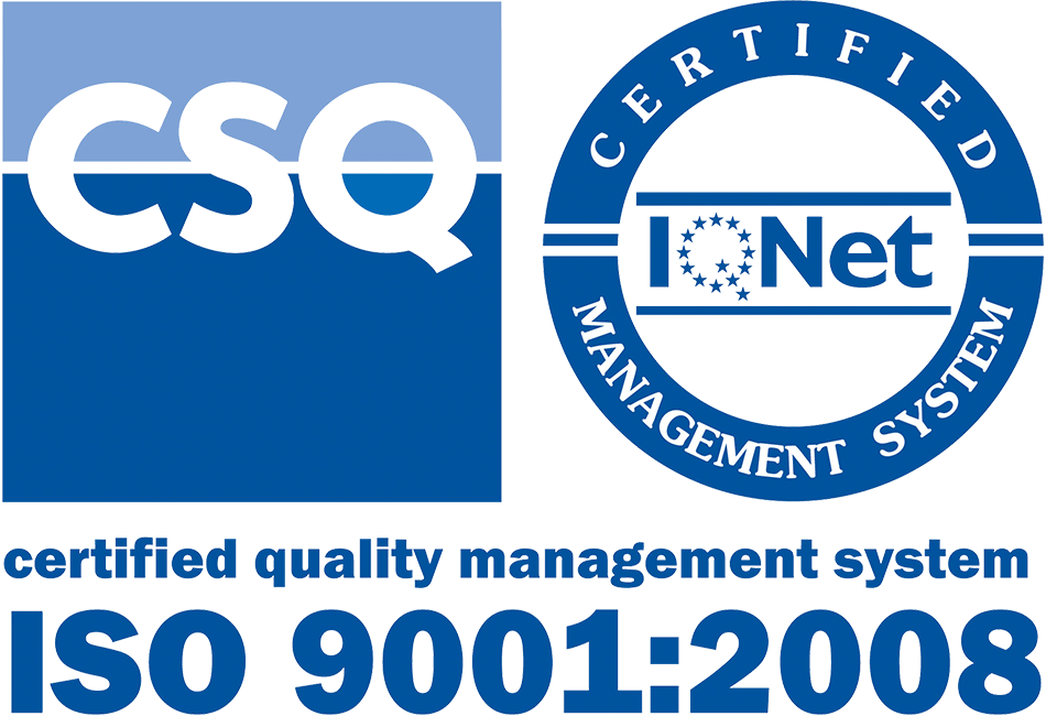 Certified company ISO 9001:2015