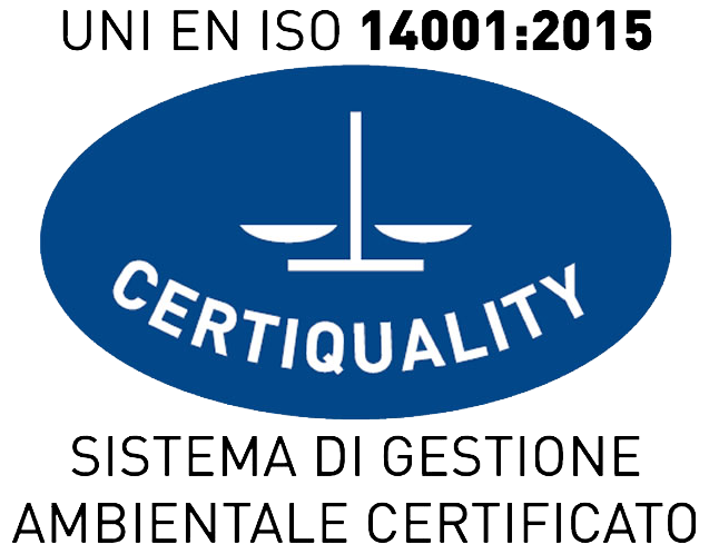 Azienda Certificata ISO 14001:2015